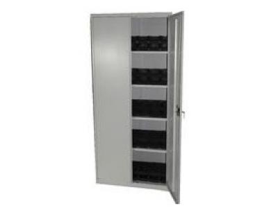 Шкаф для комплектующих с лотками ШДЛ-01 ESD